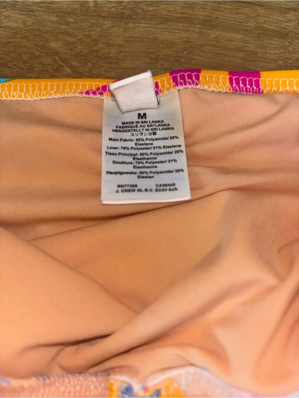 J.Crew one-piece swimsuit medium